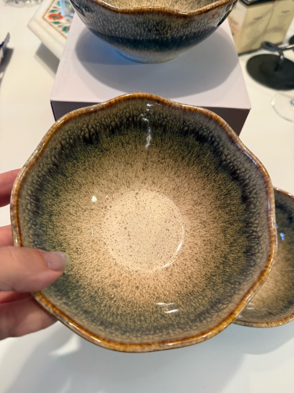 Ririku Ceramic Bowls - Set of 3 - Picture 2 of 7